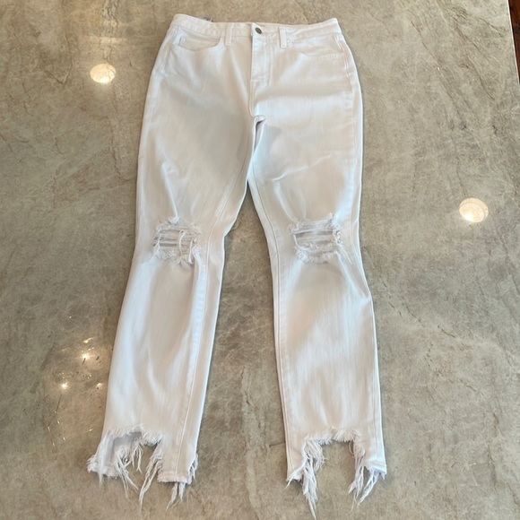 L'AGENCE Denim - L’AGENCE white High Rise Jeans 29